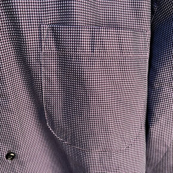 St. Croix Men's purple and blue checkered long sleeve shirt 2XLT Tall 2XL - Picture 3 of 5